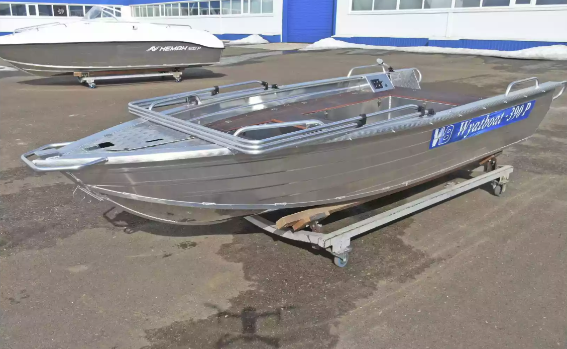 Алюминиевая лодка Wyatboat-390РМ в Новоуральске
