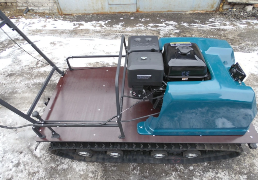 Мотобуксировщик AhtaR LR13 с реверс-вариатором Буран (задний ход) в Новоуральске