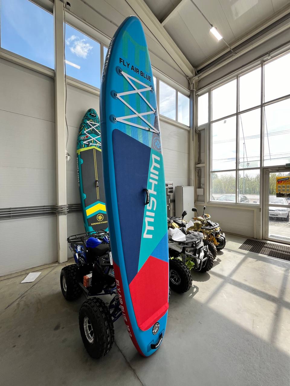 SUP (САП) Доска MISHIMO FLY AIR BLUE 11’ (335см) в Новоуральске