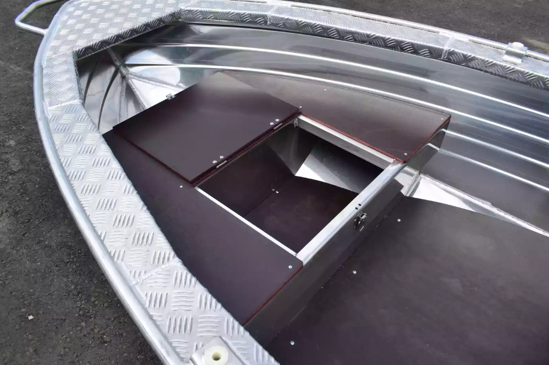 Алюминиевая лодка Wyatboat-390Р Увеличенный борт в Новоуральске