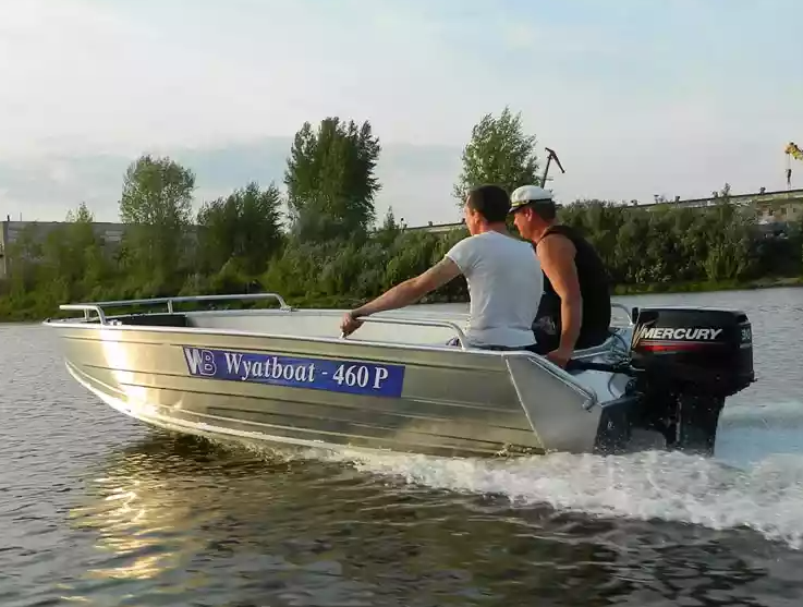 Алюминиевая лодка Wyatboat-460 P в Новоуральске
