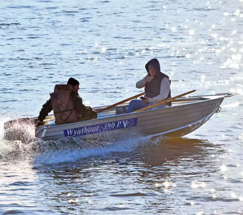 Алюминиевая лодка Wyatboat-390 P в Новоуральске