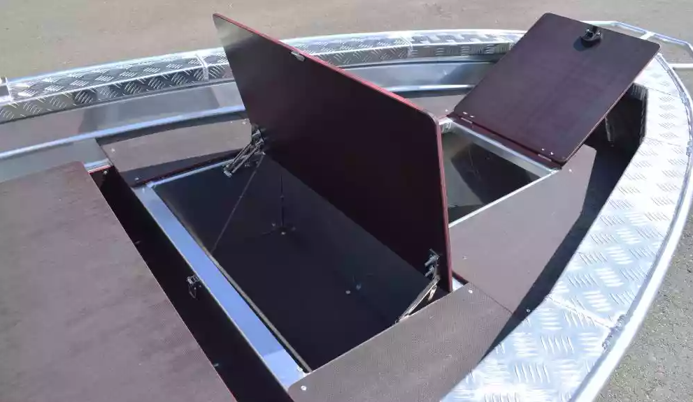 Алюминиевая лодка Wyatboat-390Р Fish в Новоуральске