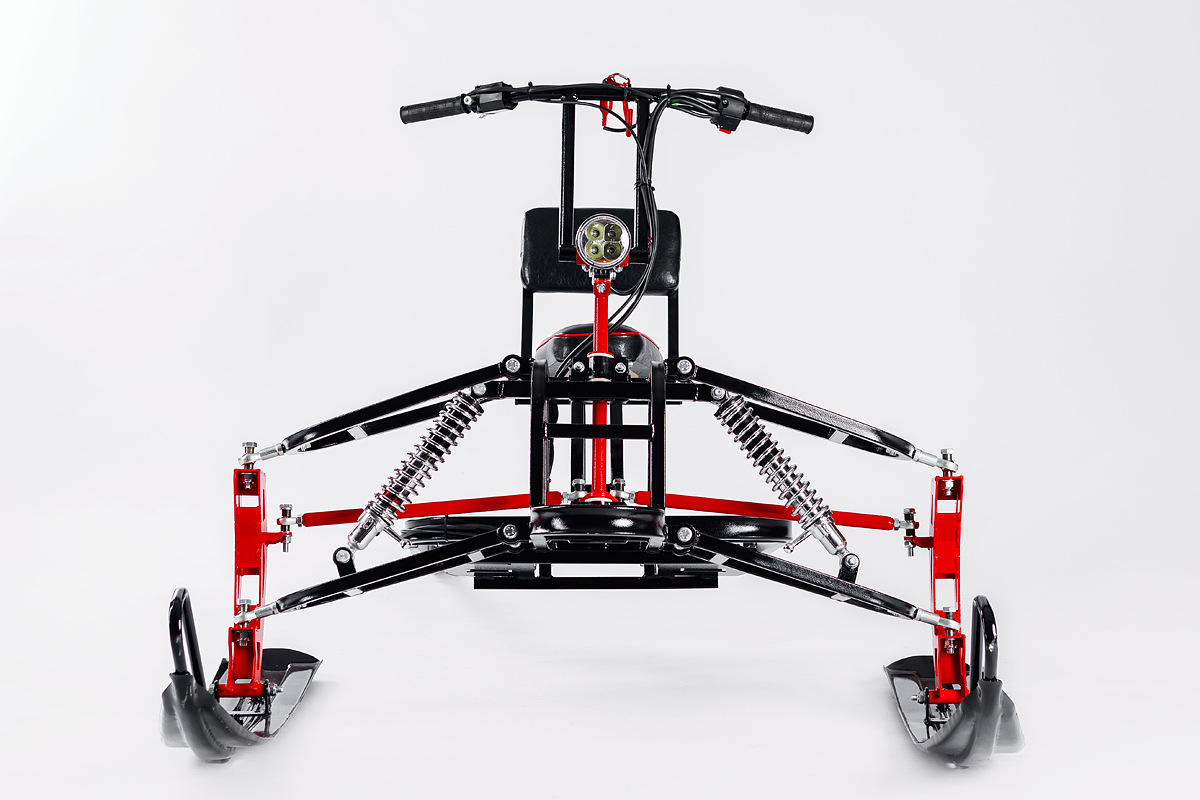 Лыжный модуль IKUDZO с подогревом ручек пластиковые лыжи в Новоуральске