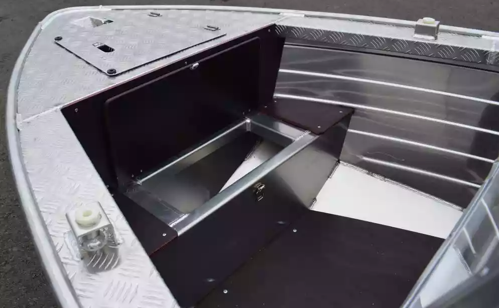 Алюминиевая лодка Wyatboat-390 DCM Увеличенный борт в Новоуральске