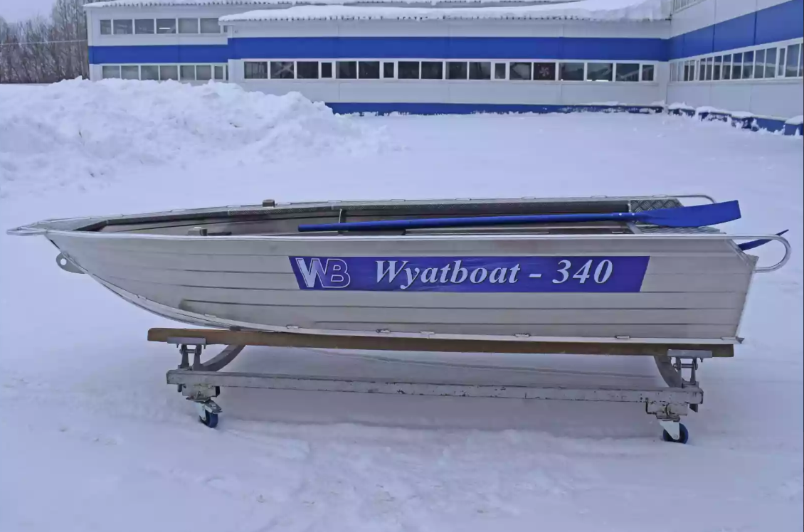 Алюминиевая лодка Wyatboat-340 Р в Новоуральске