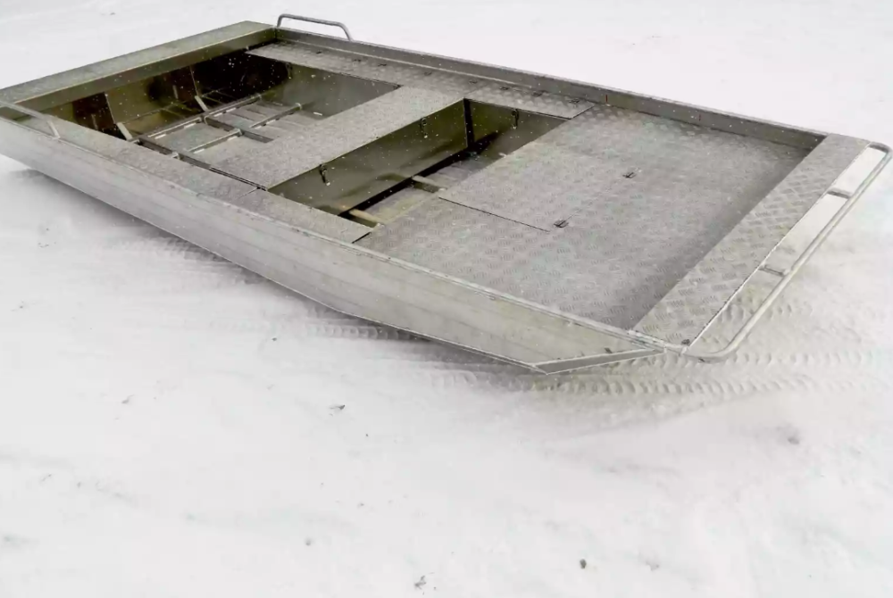 Алюминиевая лодка Wyatboat-390 Jonboat в Новоуральске