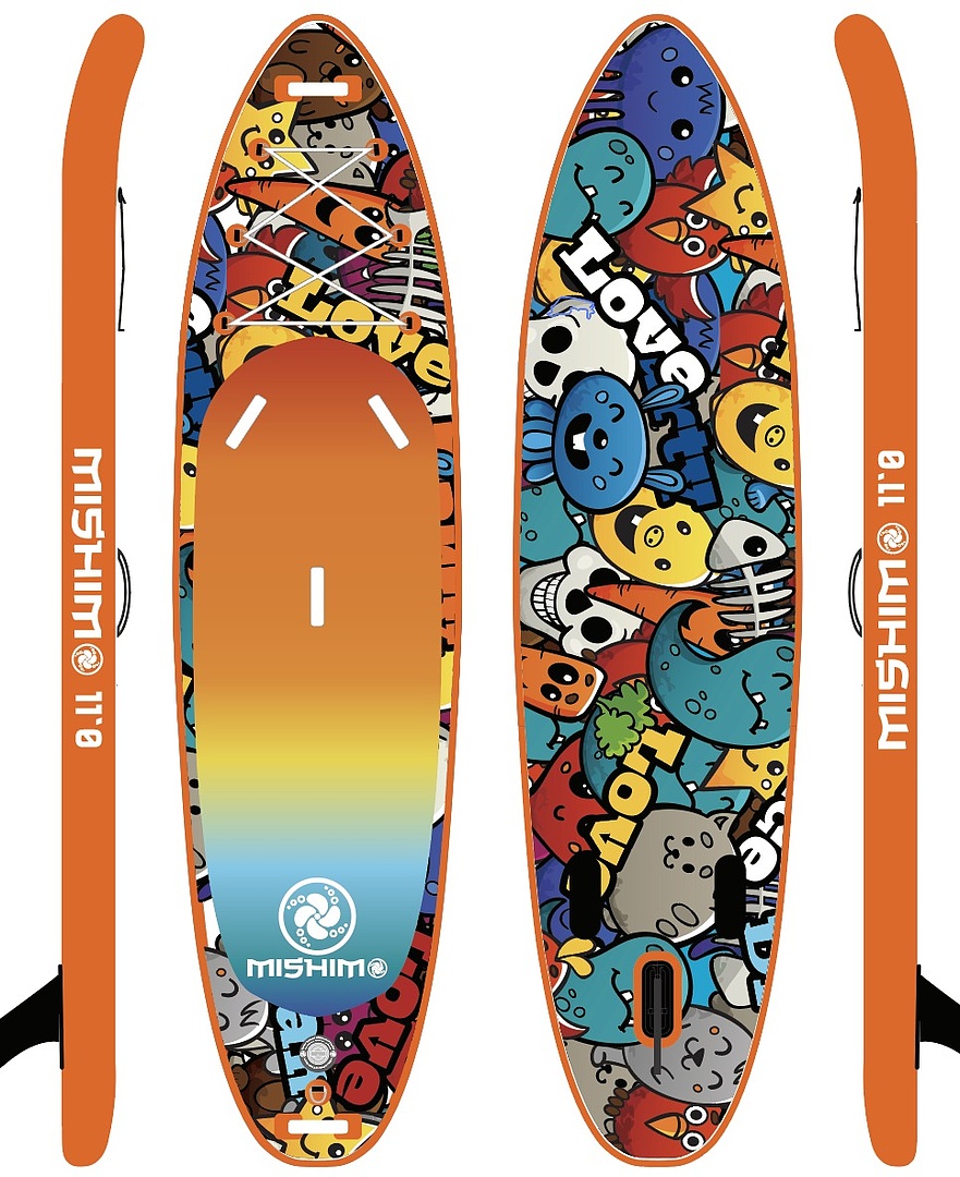 SUP (САП) Доска MISHIMO CRAZY-LINE 9.5’ (305см) в Новоуральске