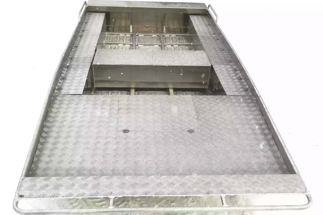 Алюминиевая лодка Wyatboat-390 Jonboat в Новоуральске