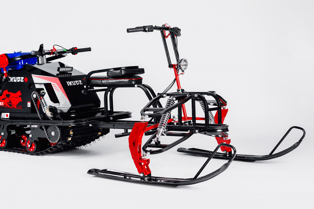 Лыжный модуль IKUDZO TERRAIN с подогревом ручек пластиковые лыжи в Новоуральске