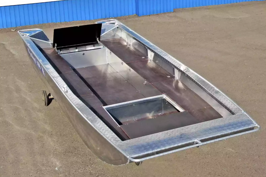 Алюминиевая лодка Wyatboat-490 Jonboat в Новоуральске