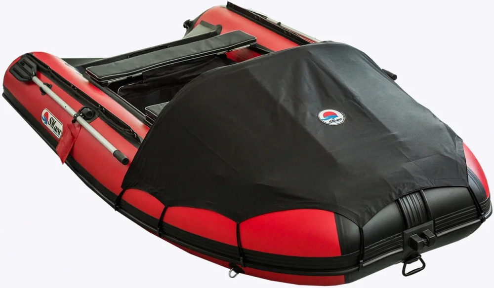 КОМПЛЕКТ НОСОВОГО ТЕНТА К ЛОДКЕ SMARINE AIR MAX 380 ЧЕРНЫЙ в Новоуральске