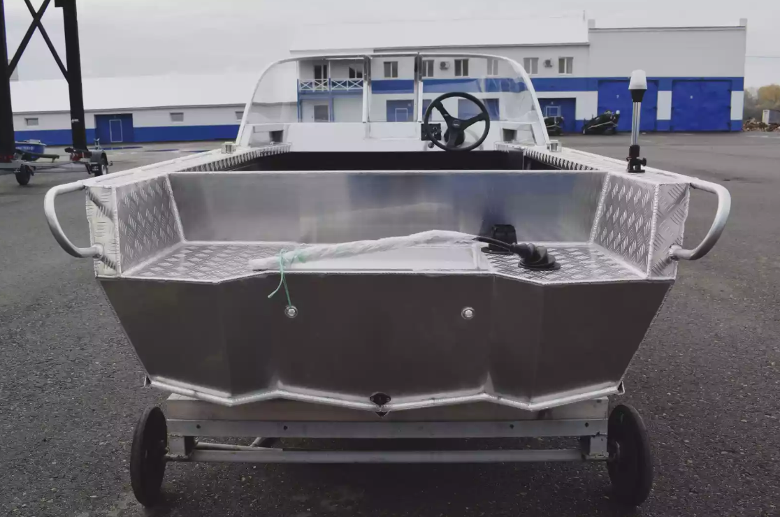 Алюминиевая лодка Wyatboat-390 Pro в Новоуральске