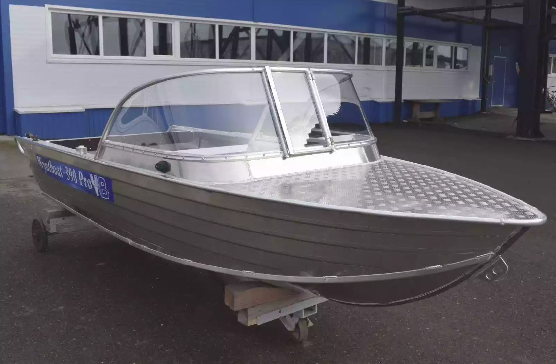Алюминиевая лодка Wyatboat-390 Pro в Новоуральске