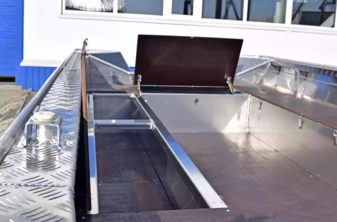 Алюминиевая лодка Wyatboat-490 Jonboat в Новоуральске