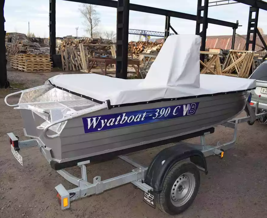 Алюминиевая лодка Wyatboat-390 C в Новоуральске