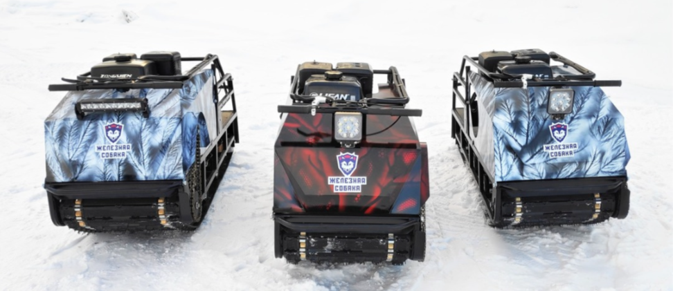 Мотобуксировщик Irondog (Железная собака) M600 23 Камуфляж Охотник в Новоуральске