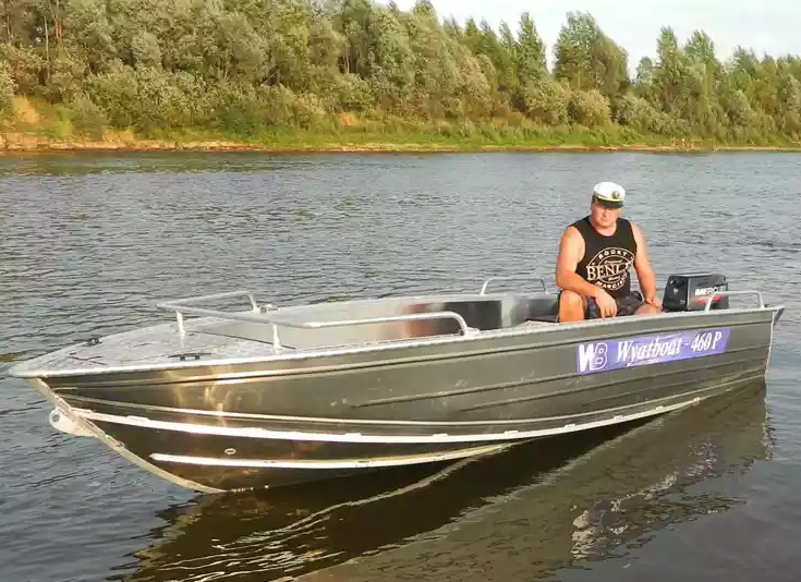 Алюминиевая лодка Wyatboat-460 P в Новоуральске