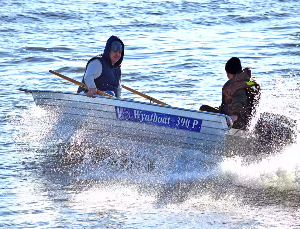 Алюминиевая лодка Wyatboat-390 P в Новоуральске