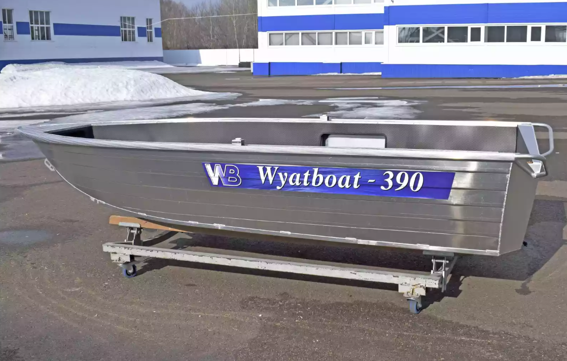 Алюминиевая лодка Wyatboat-390 Р NEW в Новоуральске