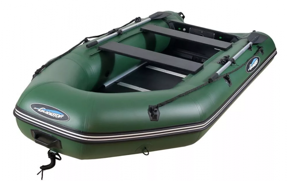 МОТОРНО-ГРЕБНАЯ ЛОДКА ПВХ GLADIATOR A 320 ТК С ФАНЕРНЫМ ПОЛОМ в Новоуральске