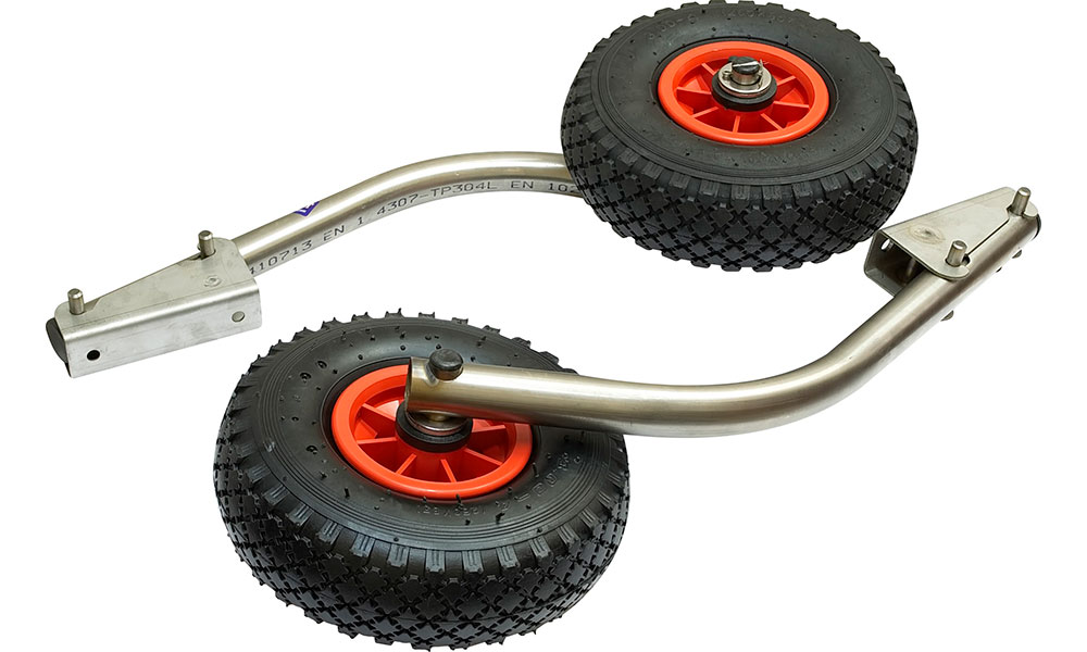 Транцевые колеса модульные для нднд из нержавеющей стали в Новоуральске