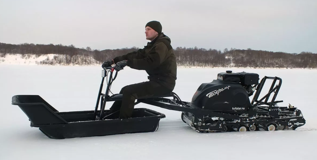 Мотобуксировщик Тофалар 500 с модулем Толкач в Новоуральске