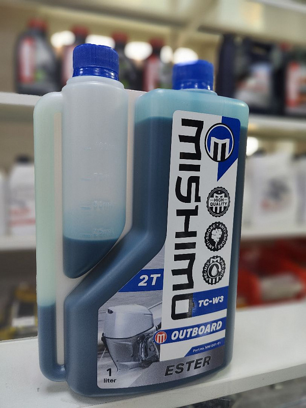 Масло MISHIMO 2T OUTBOARD (ESTER) полусинтетика 1 л в Новоуральске