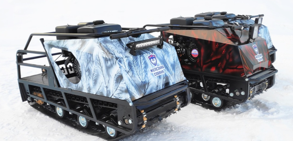 Мотобуксировщик Irondog (Железная собака) M600 23 Камуфляж Охотник в Новоуральске