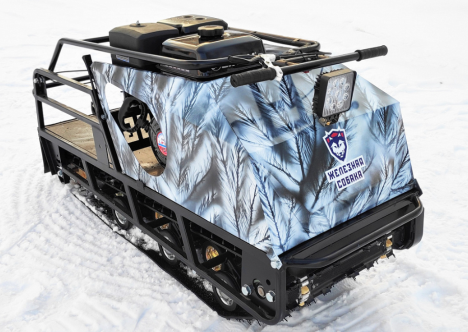 Мотобуксировщик Irondog (Железная собака) M600 23 Камуфляж Охотник в Новоуральске