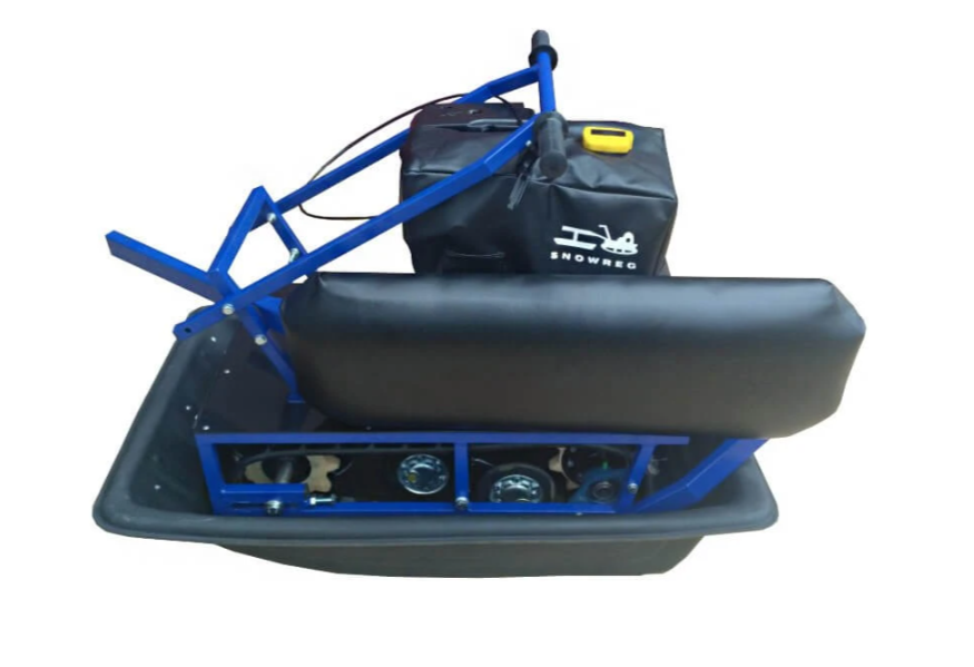 Мини-мотобуксировщик Альбатрос-М с фарой в Новоуральске