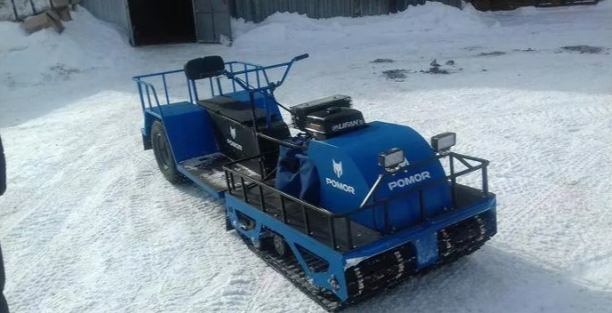 Мотобуксировщик POMOR X-2 K15 в Новоуральске