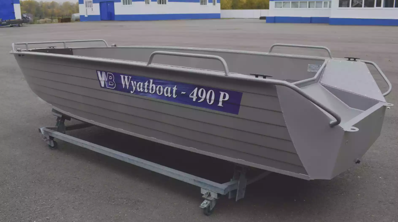 Алюминиевая лодка Wyatboat-490 P в Новоуральске