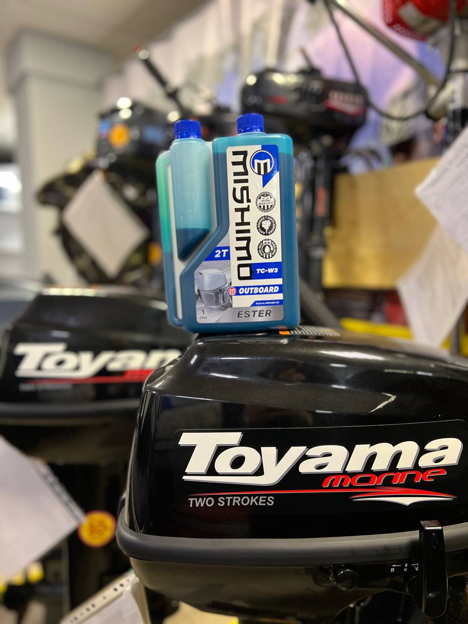 Масло MISHIMO 2T OUTBOARD (ESTER) полусинтетика 1 л в Новоуральске