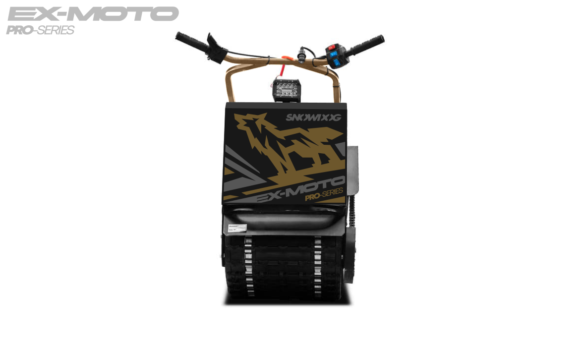 Мотобуксировщик EX-MOTO SNOWDOG S380 8л.с. в Новоуральске