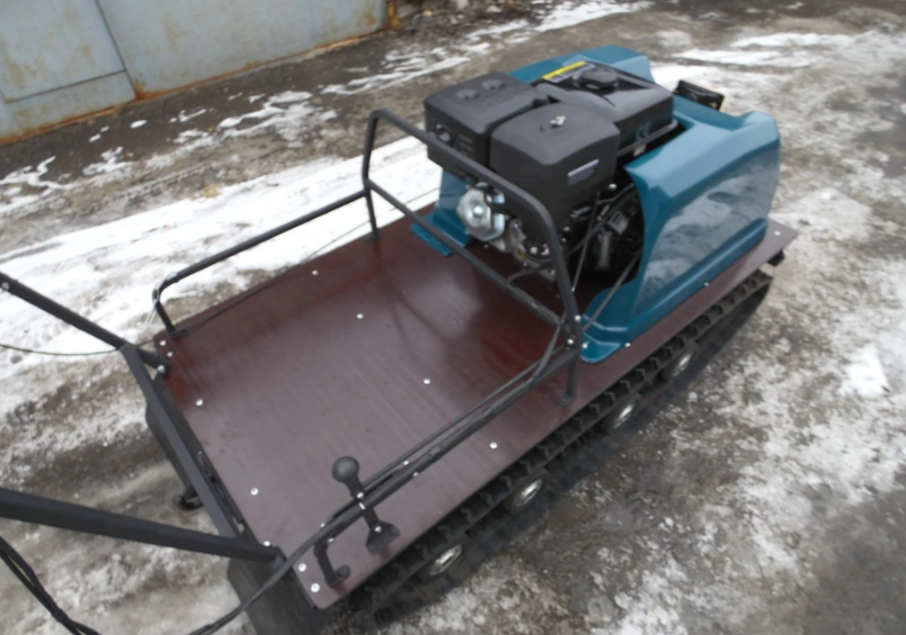 Мотобуксировщик AhtaR LR13 с реверс-вариатором Буран (задний ход) в Новоуральске