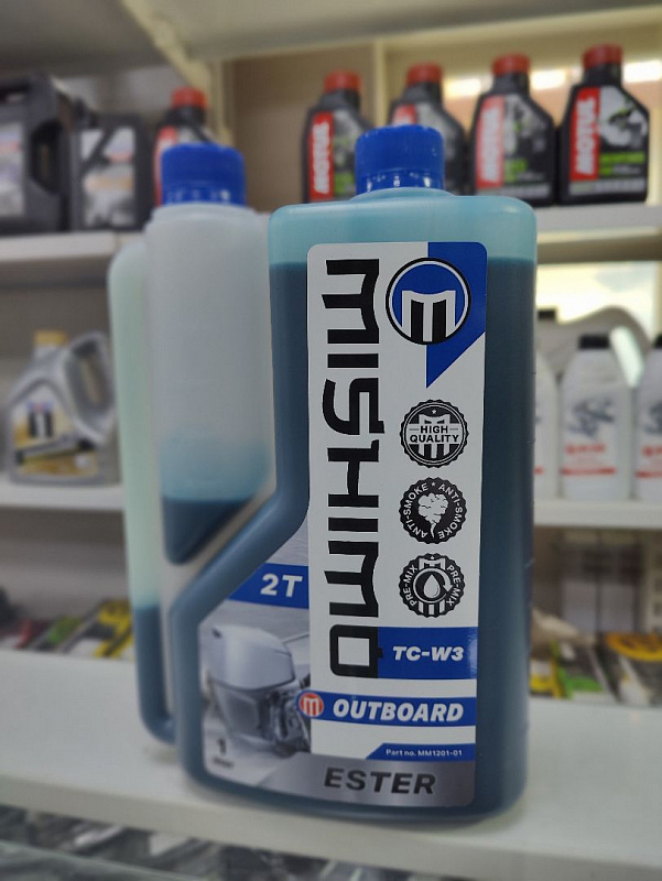 Масло MISHIMO 2T OUTBOARD (ESTER) полусинтетика 1 л в Новоуральске