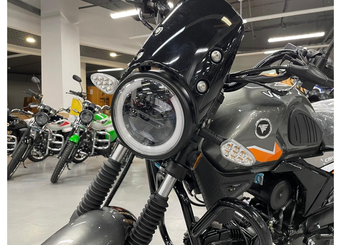 Мопед VMC NOVA 49сс (125сс) Led Full, дисковый тормоз, RKB RATO с баланс. валом, сигнализация в Новоуральске