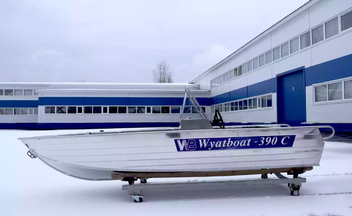 Алюминиевая лодка Wyatboat-390 C в Новоуральске