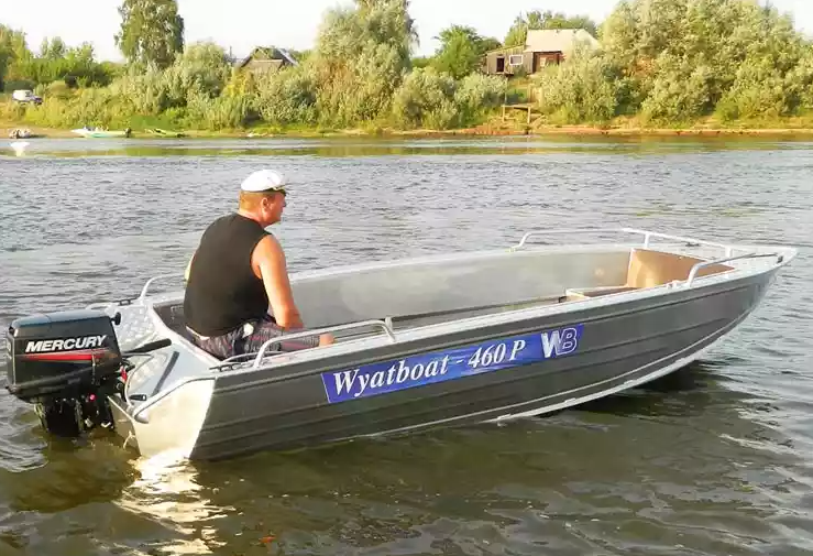 Алюминиевая лодка Wyatboat-460 P в Новоуральске