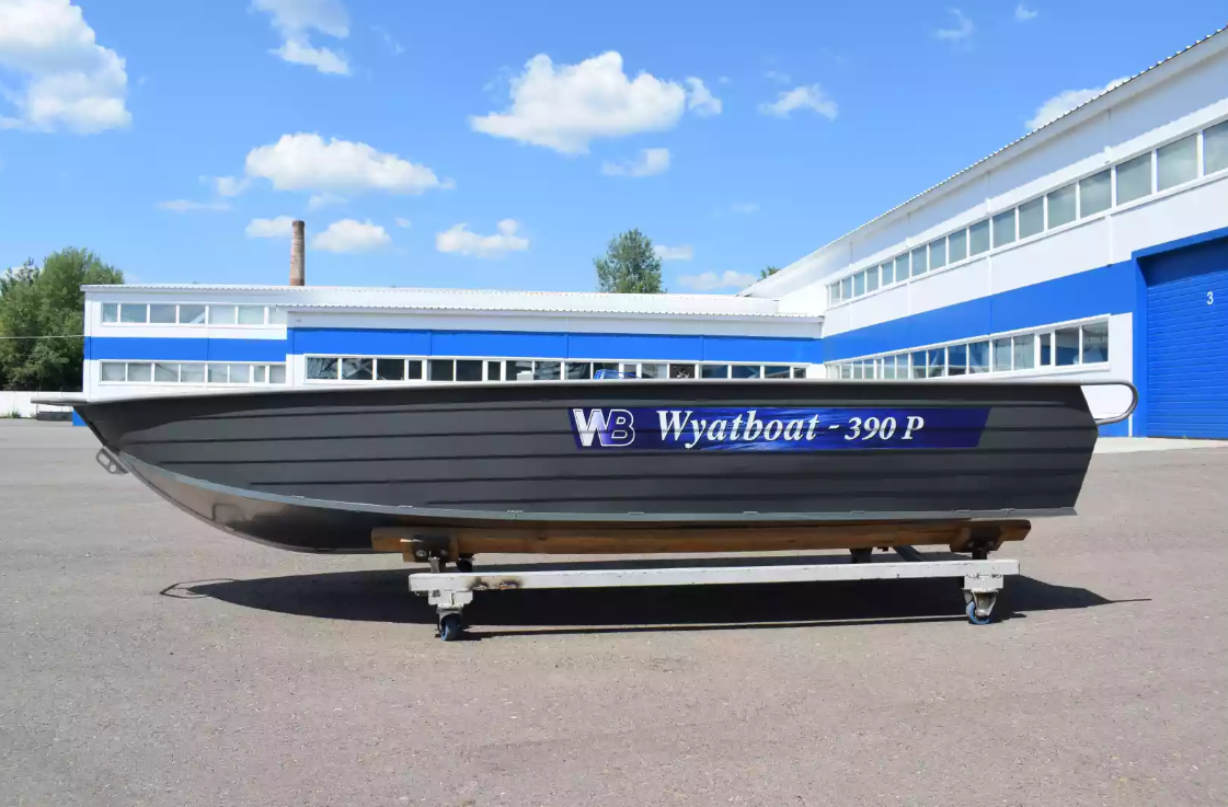 Алюминиевая лодка Wyatboat-390Р Fish в Новоуральске