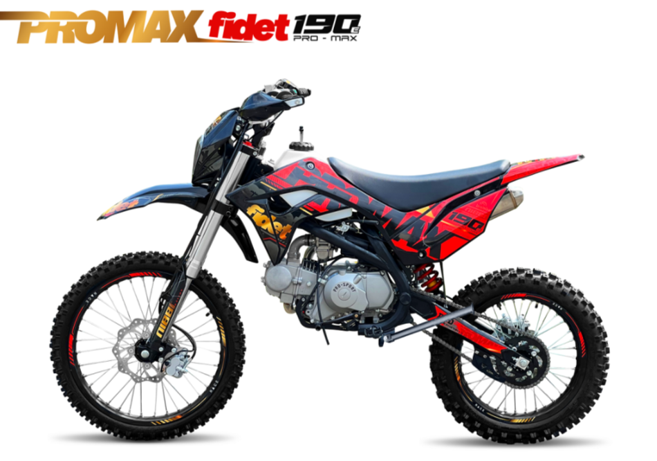 Мотоцикл (питбайк) PROMAX FIDET (ФАЙДЕТ) 190E MAX PRO LUX 19/16 в Новоуральске