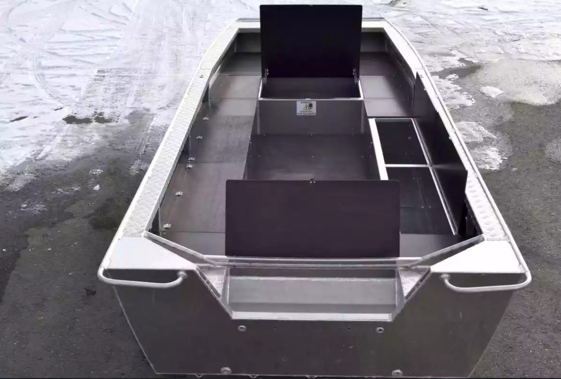 Алюминиевая лодка Wyatboat-490 Jonboat в Новоуральске