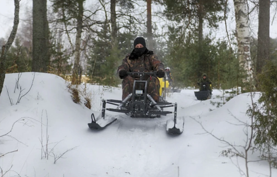 Мотобуксировщик РЫБАК PKD. PSD 15 л.с. (длинная база 1430мм) в Новоуральске