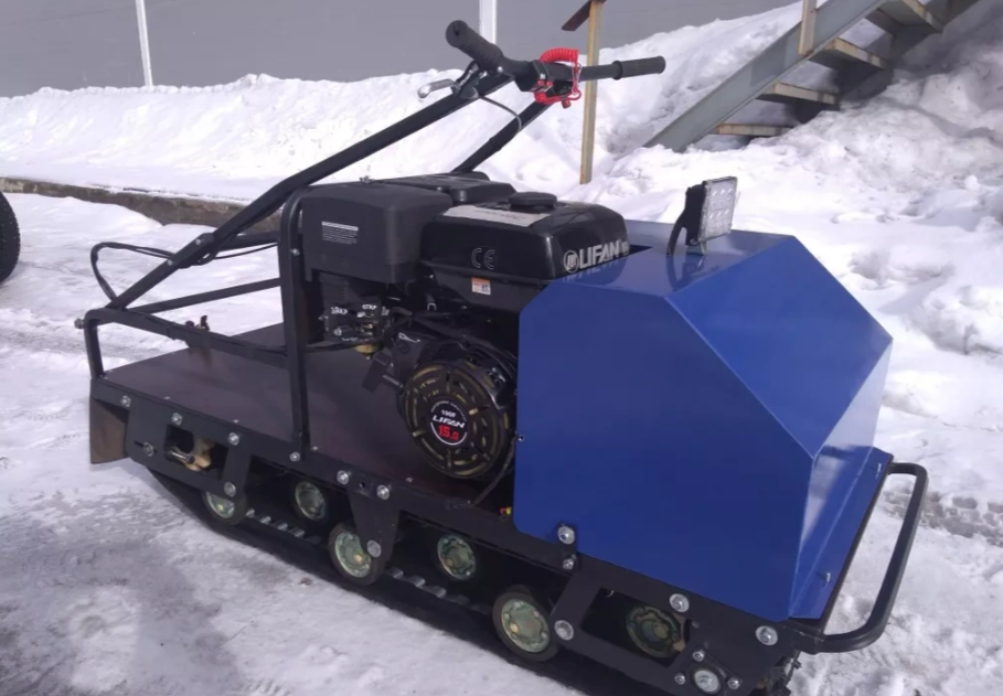 Мотобуксировщик AhtaR ЗИМА с реверсом (задний ход) в Новоуральске