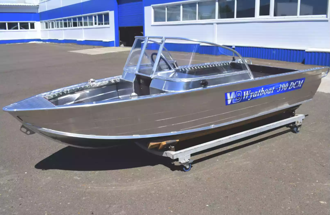 Алюминиевая лодка Wyatboat-390 DCM в Новоуральске