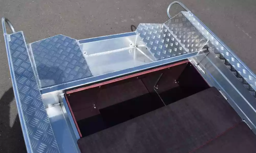 Алюминиевая лодка Wyatboat-390Р Fish в Новоуральске