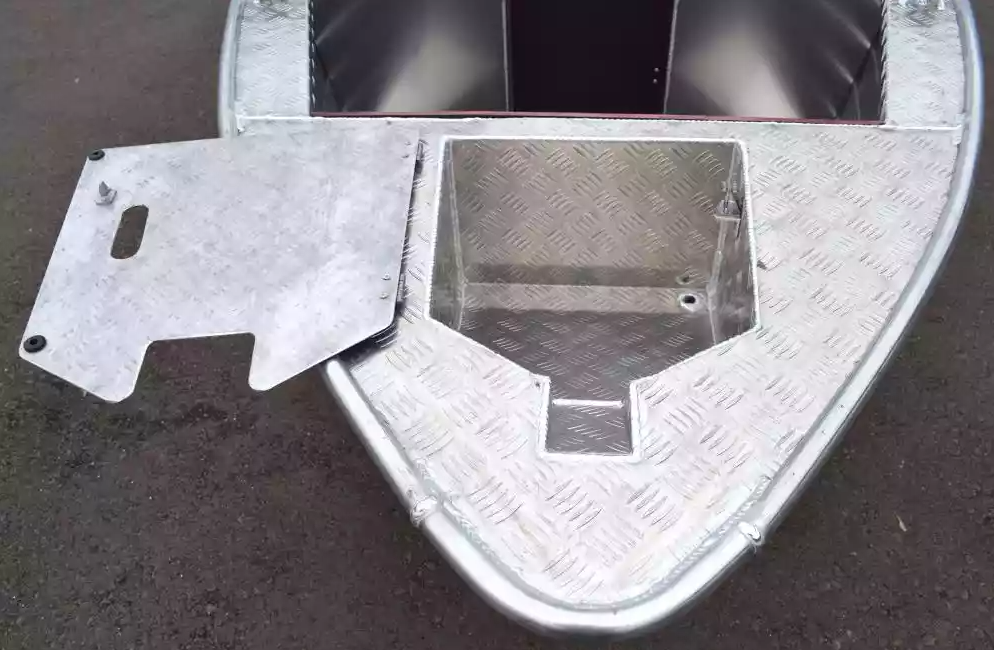 Алюминиевая лодка Wyatboat-390 DCM Увеличенный борт в Новоуральске