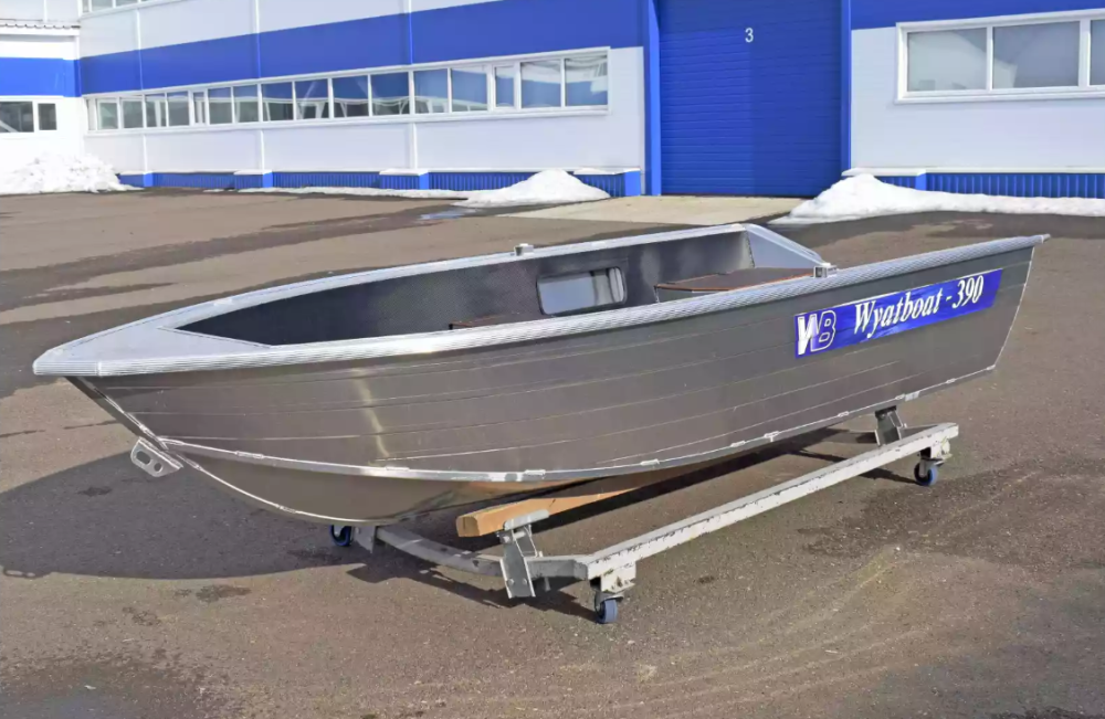 Алюминиевая лодка Wyatboat-390 Р NEW в Новоуральске