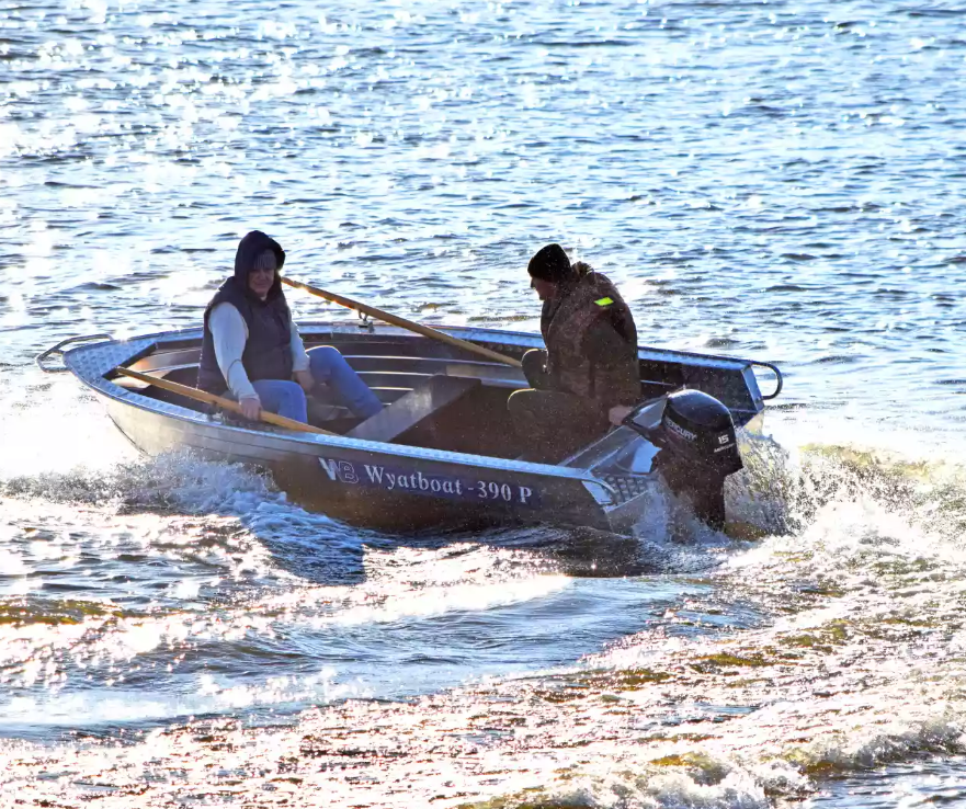 Алюминиевая лодка Wyatboat-390 P в Новоуральске